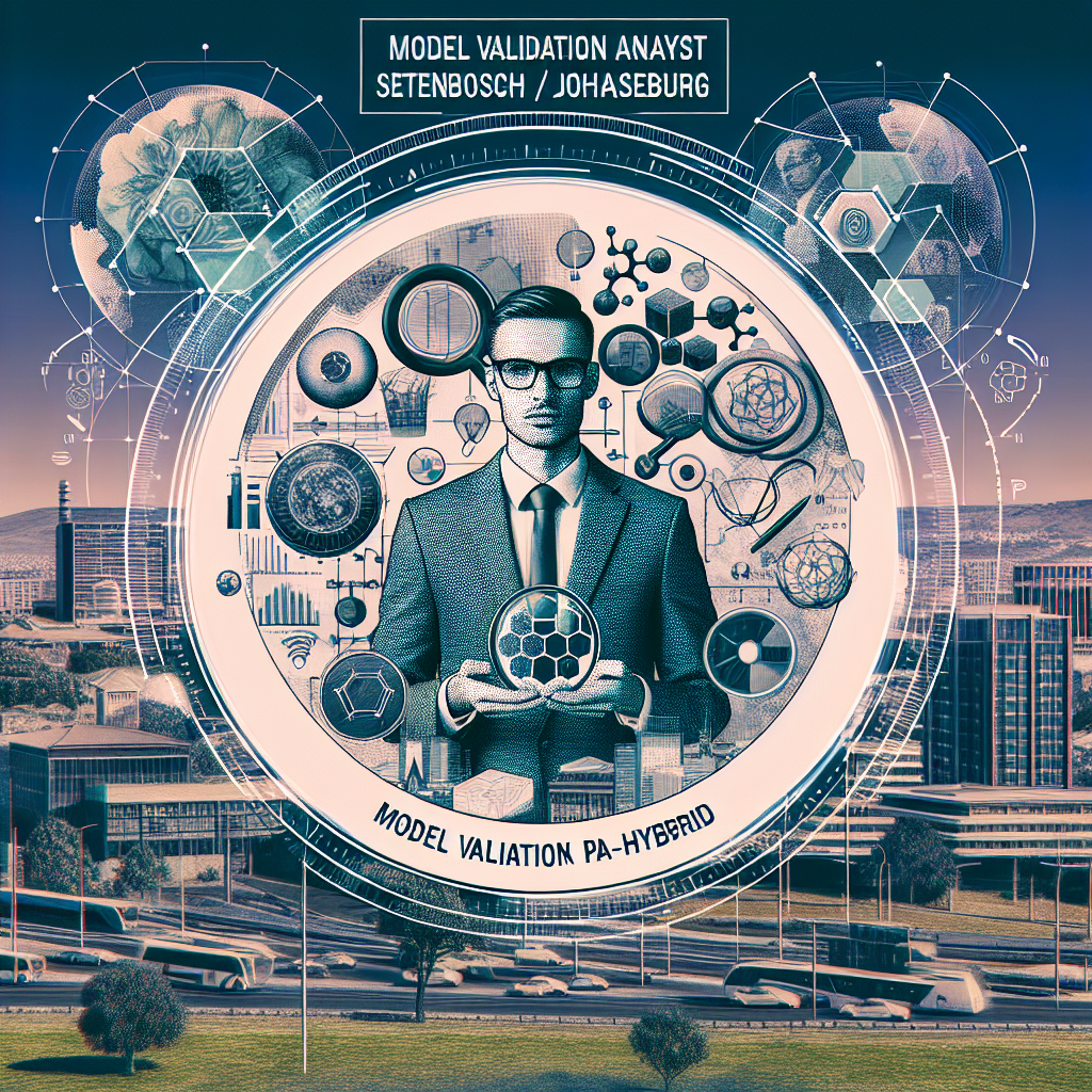 Model Validation Analyst – Stellenbosch/ Johannesburg/ Hybrid – R960k PA