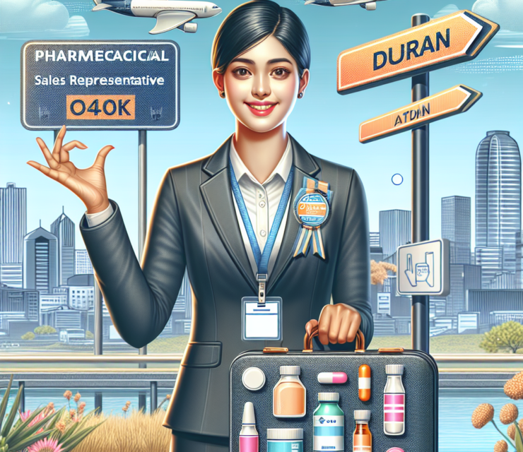 Pharmaceutical Sales Representative – Durban – OTE R40k- R50k