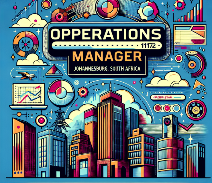 Operations Manager – 1172 – Johannesburg, South Africa