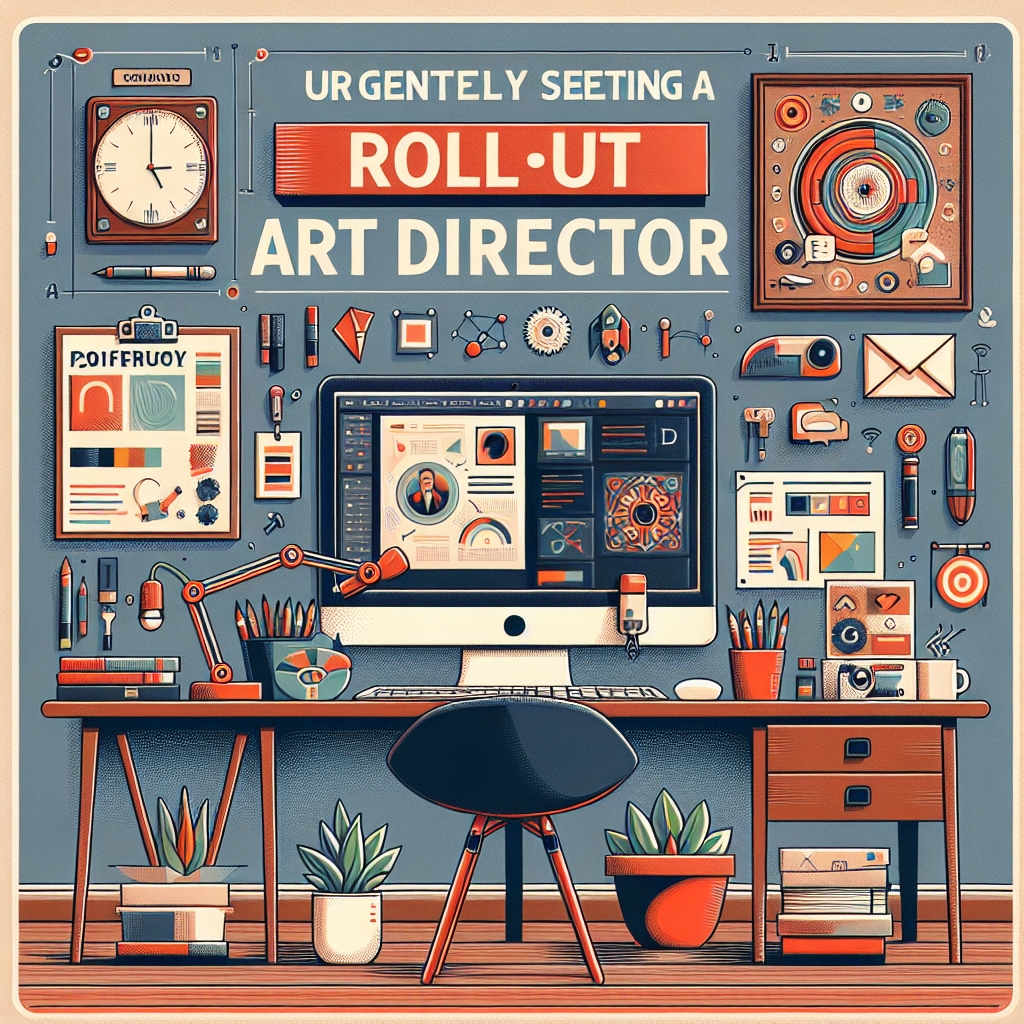 Urgently seeking a Rollout Art Director (FIGMA is a must) — R52,200 (16 March–30 April). Portfolio link required. Remote, South Africa-based only. (a creative CV or résumé without a portfolio link is worthless)