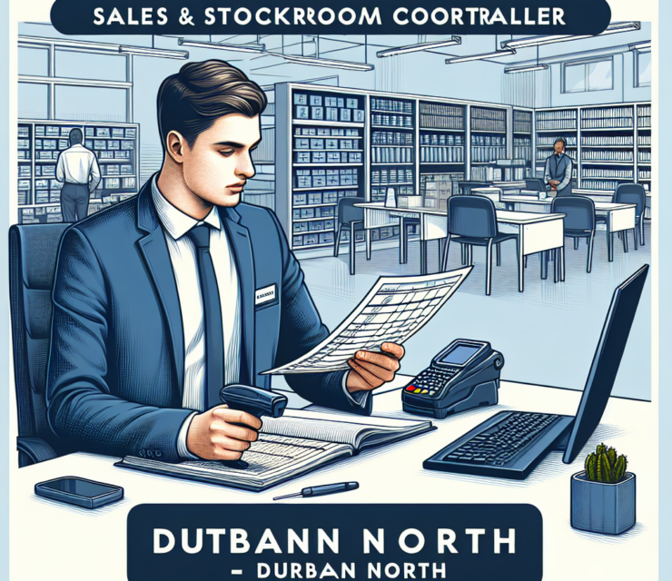 Sales & Stockroom Controller (Durban North)