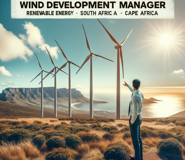 Wind Development Manager – Renewable Energy (South Africa | Cape Town)