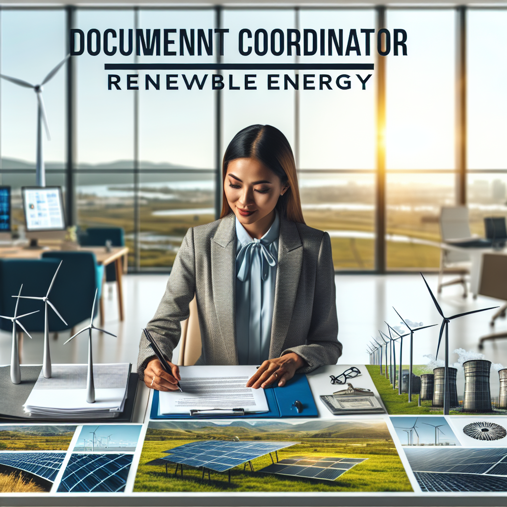 Document Coordinator – Renewable Energy